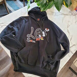 Black Mickey Mouse Hoodie size XL